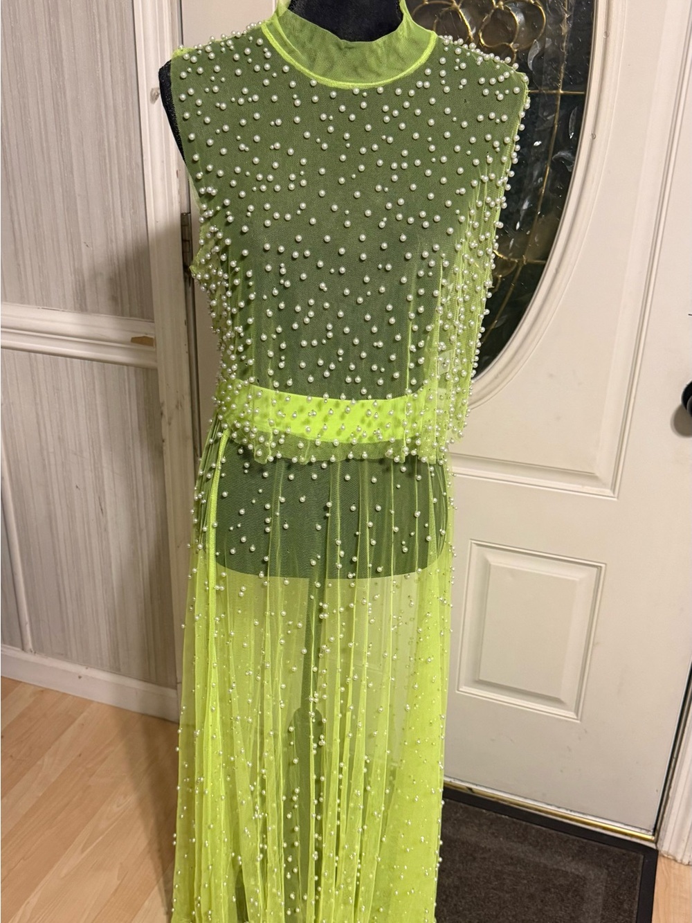 Neon Green Skirt Set - Picture 7 of 12